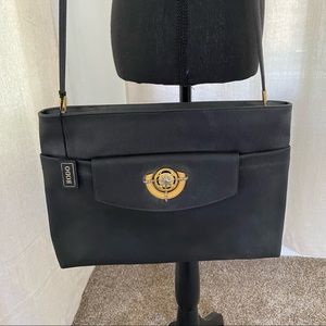 Rodo Vintage Black Shoulder Handbag Purse